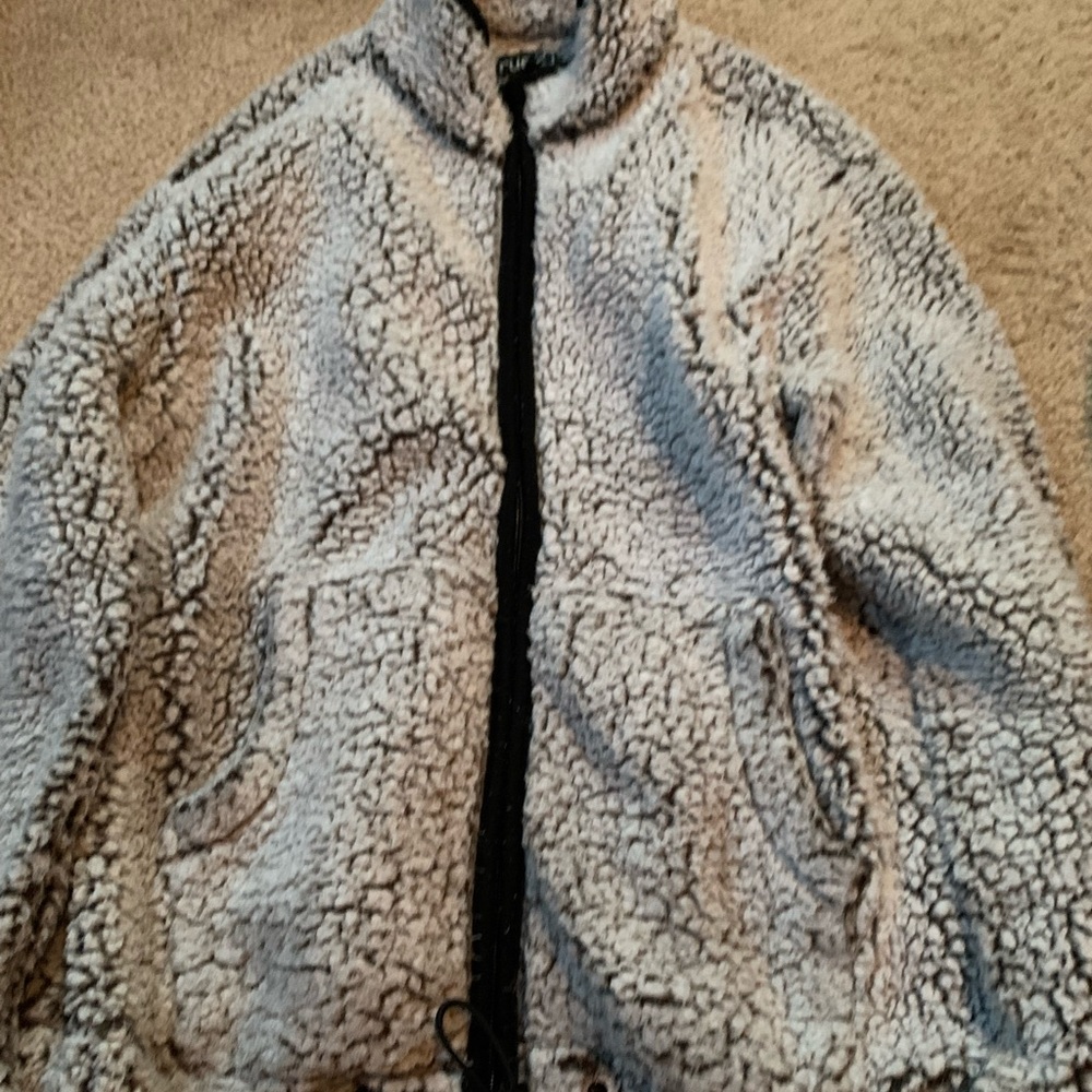 Fluffy sweater